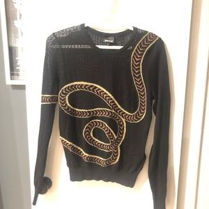 Just Cavalli black sweater Size S